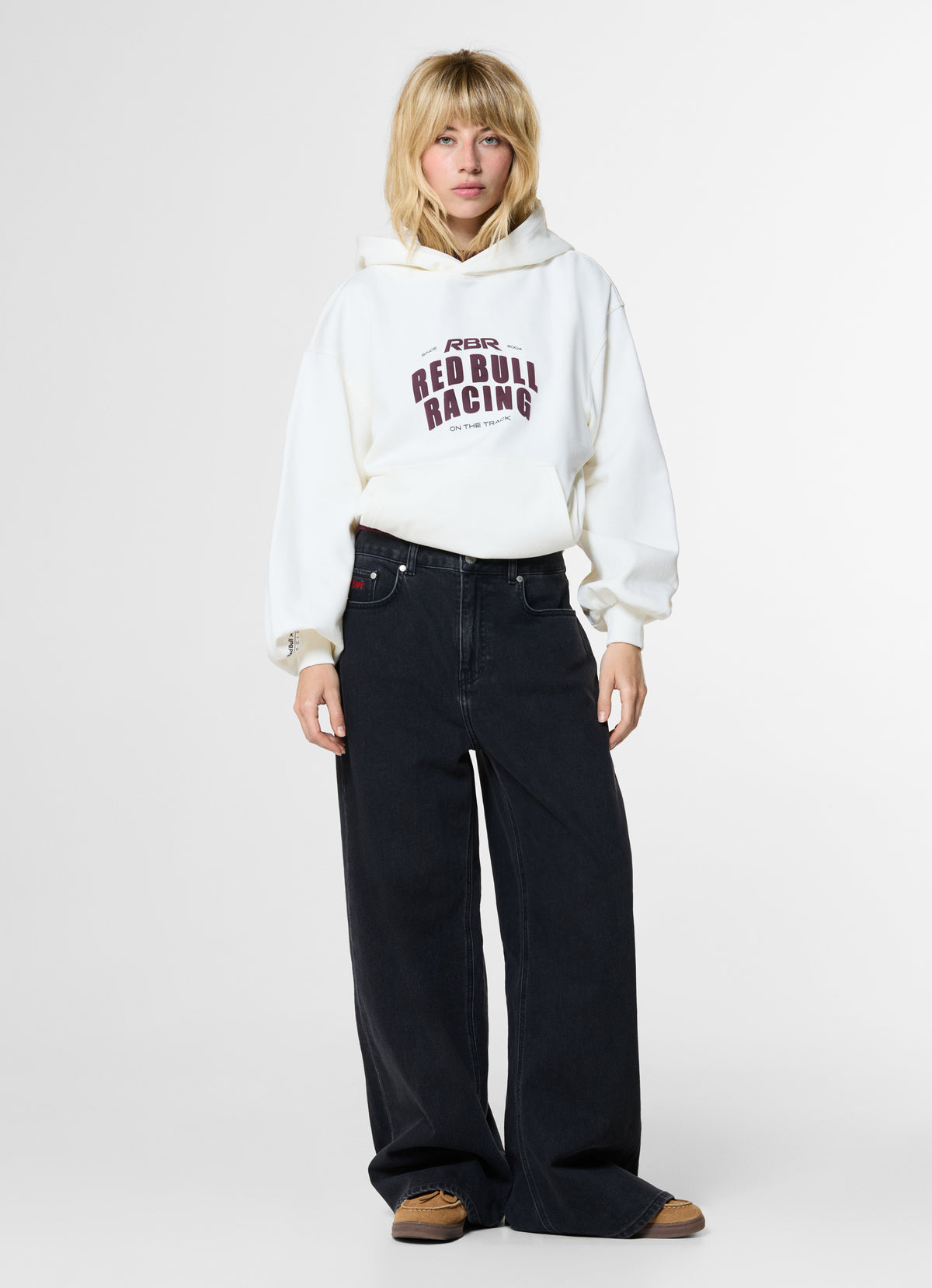SWEAT LEGACY FEMME - OFF WHITE