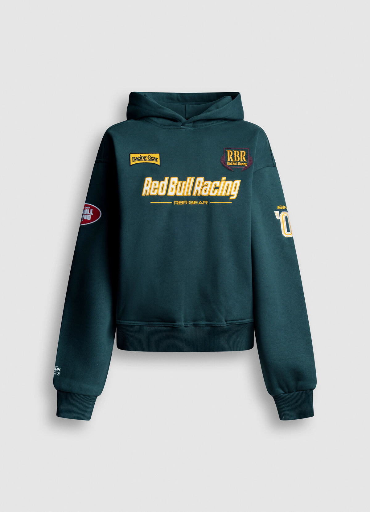 WOMAN HOODIE GEAR - dark green
