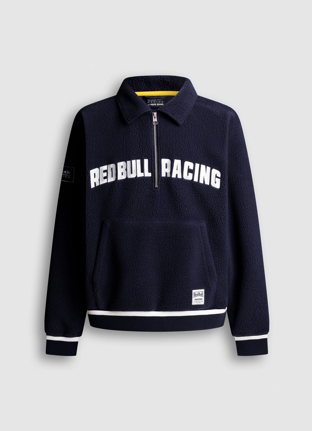 Sweat zippé en molleton FLEECE - navy
