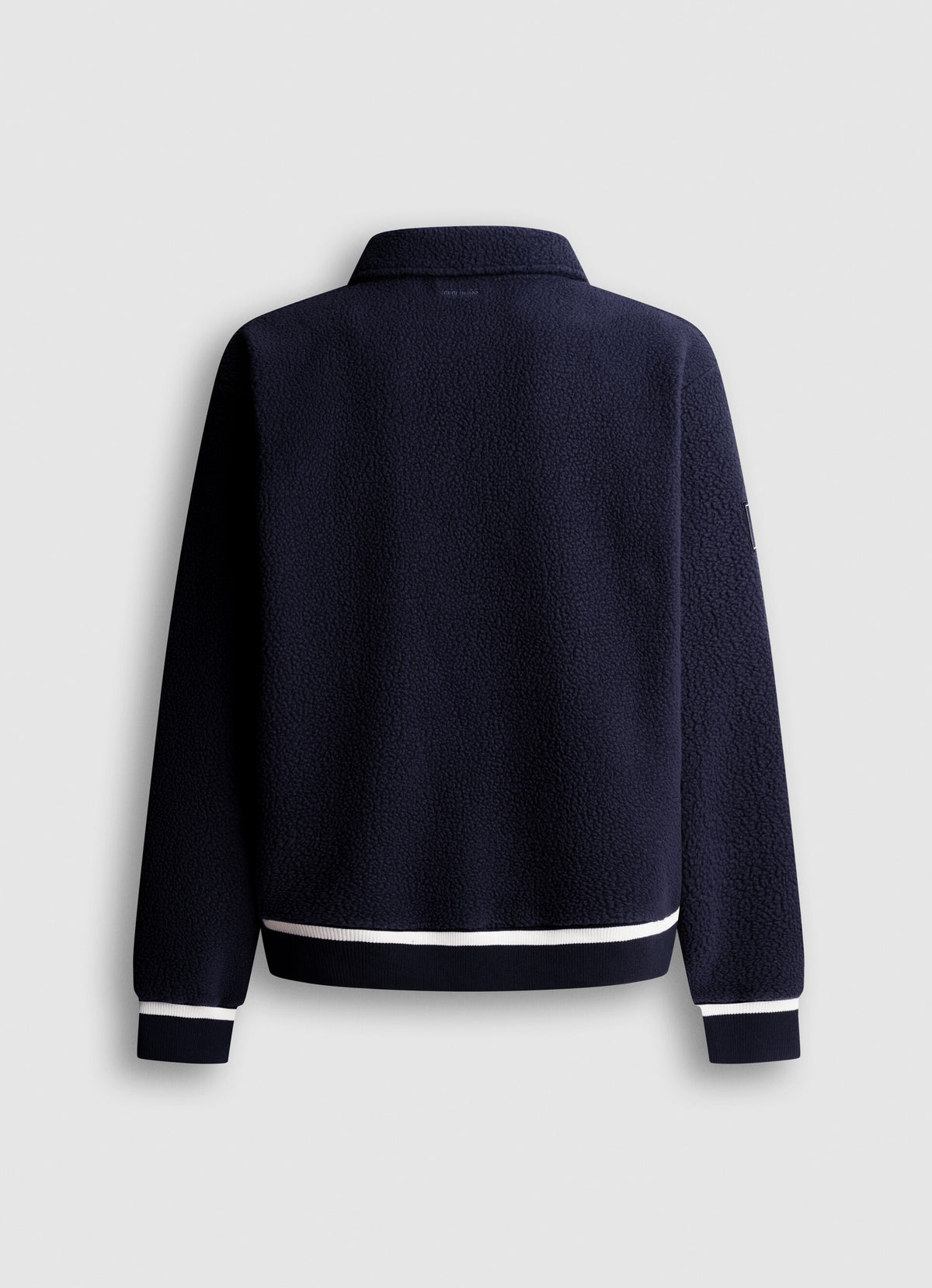 Sweat zippé en molleton FLEECE - navy