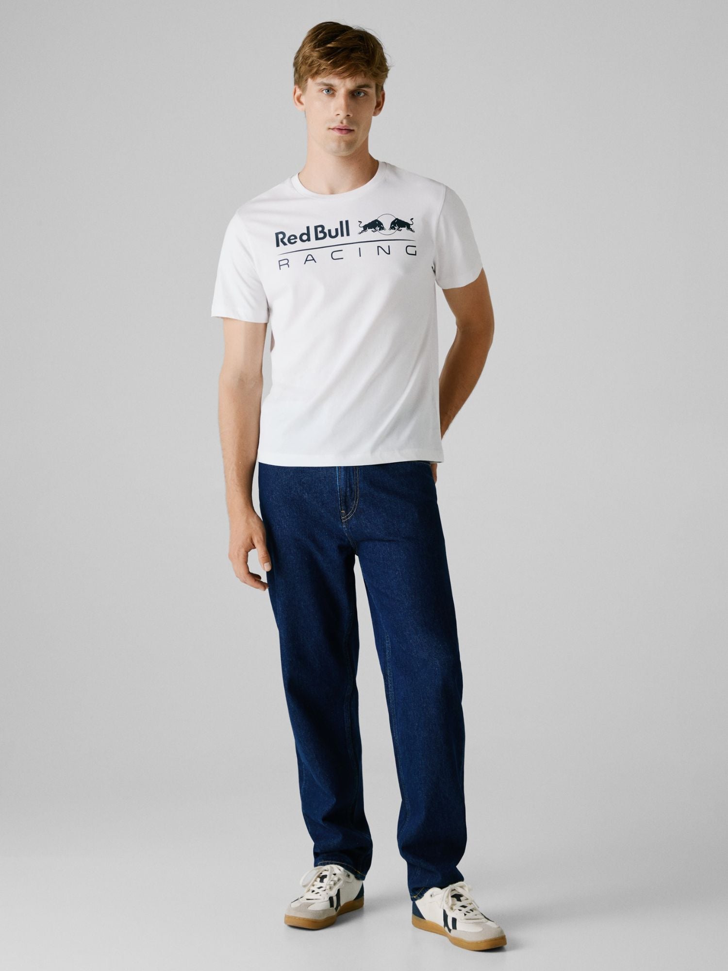 T-SHIRT TEAM LOGO - BLANC
