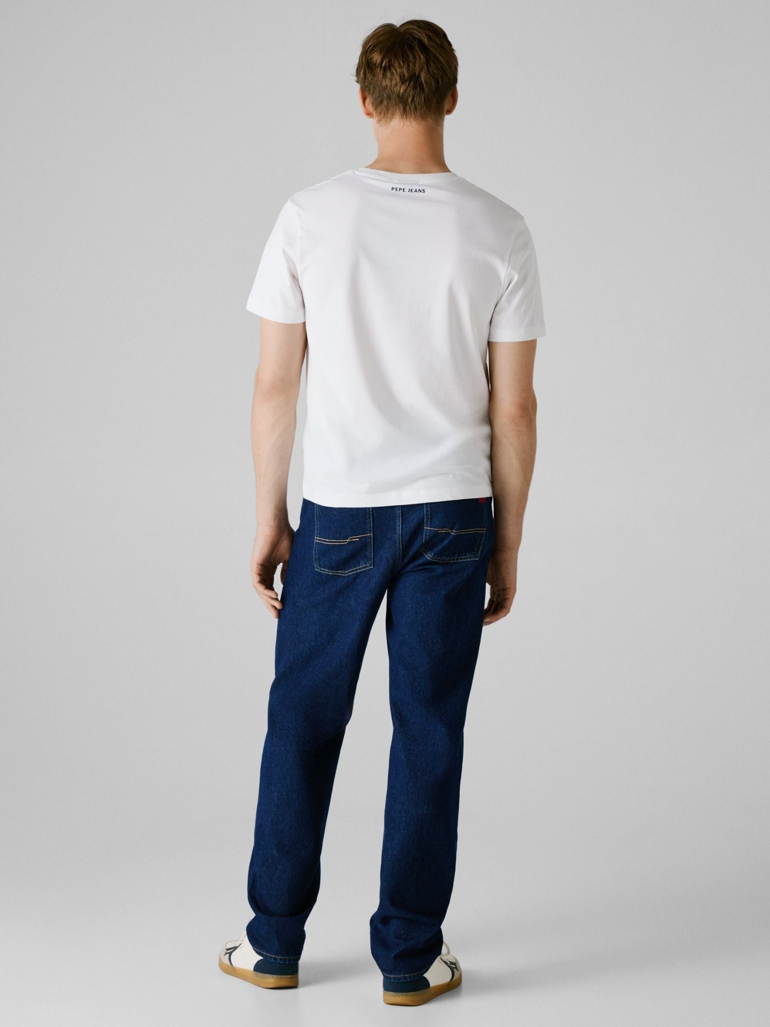 T-SHIRT TEAM LOGO - BLANC