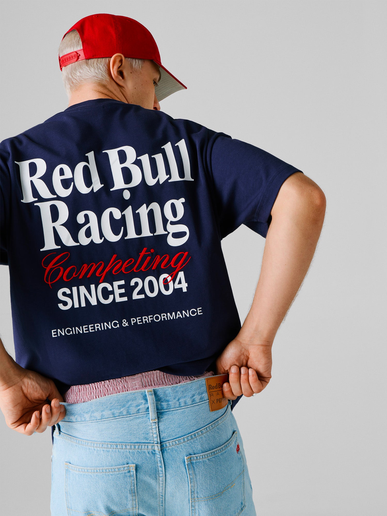 T-SHIRT COMPETING - NAVY