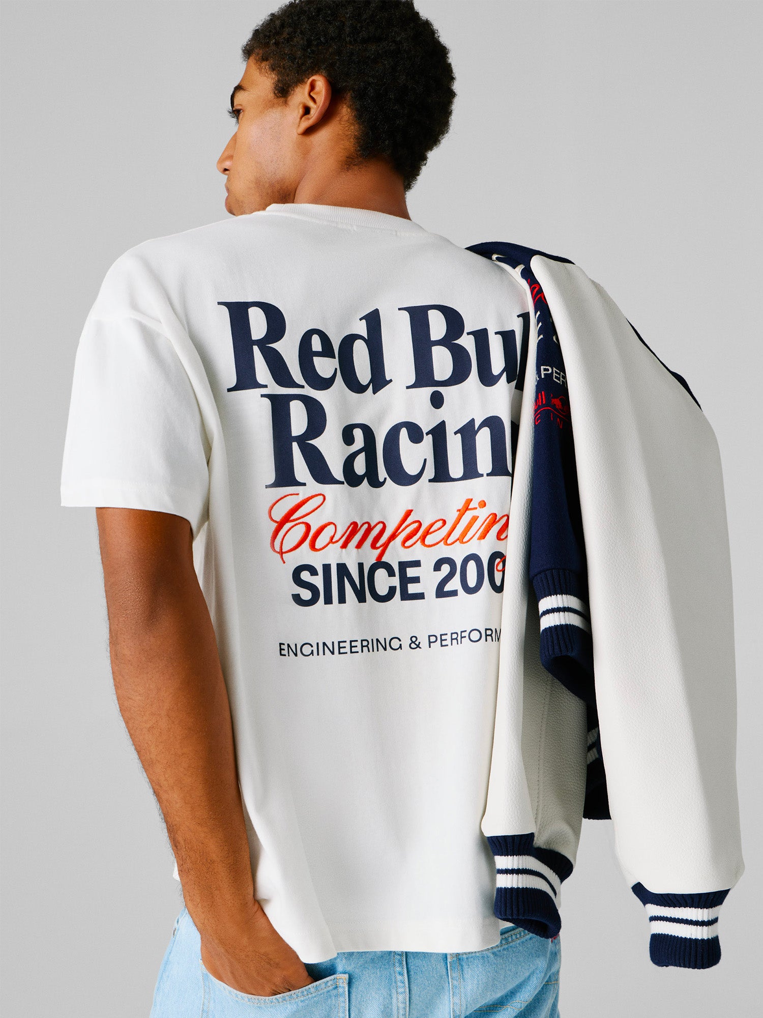 T-SHIRT COMPETING - BLANC