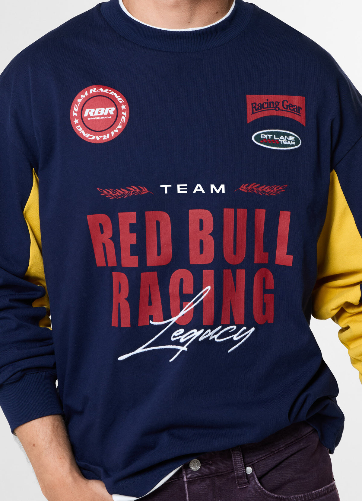 T-shirt Manches Longues TEAM - navy