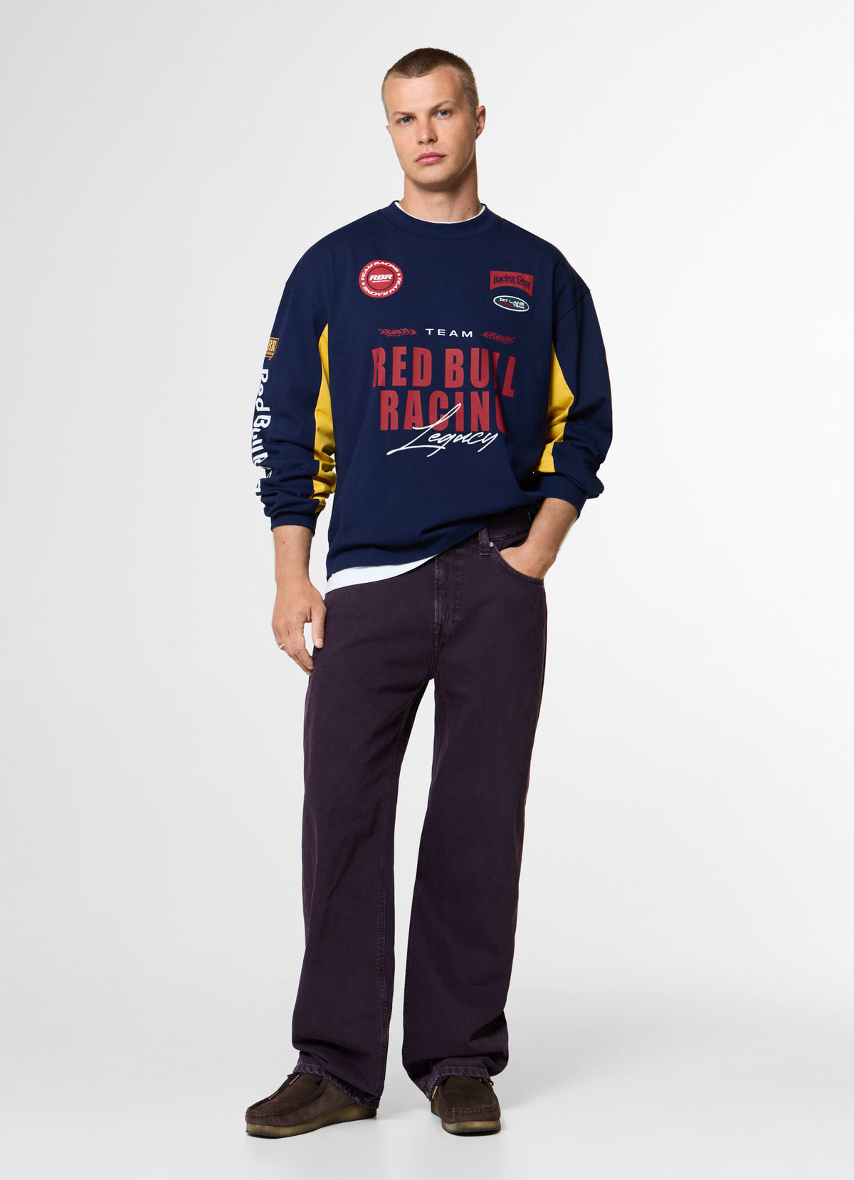T-shirt Manches Longues TEAM - navy