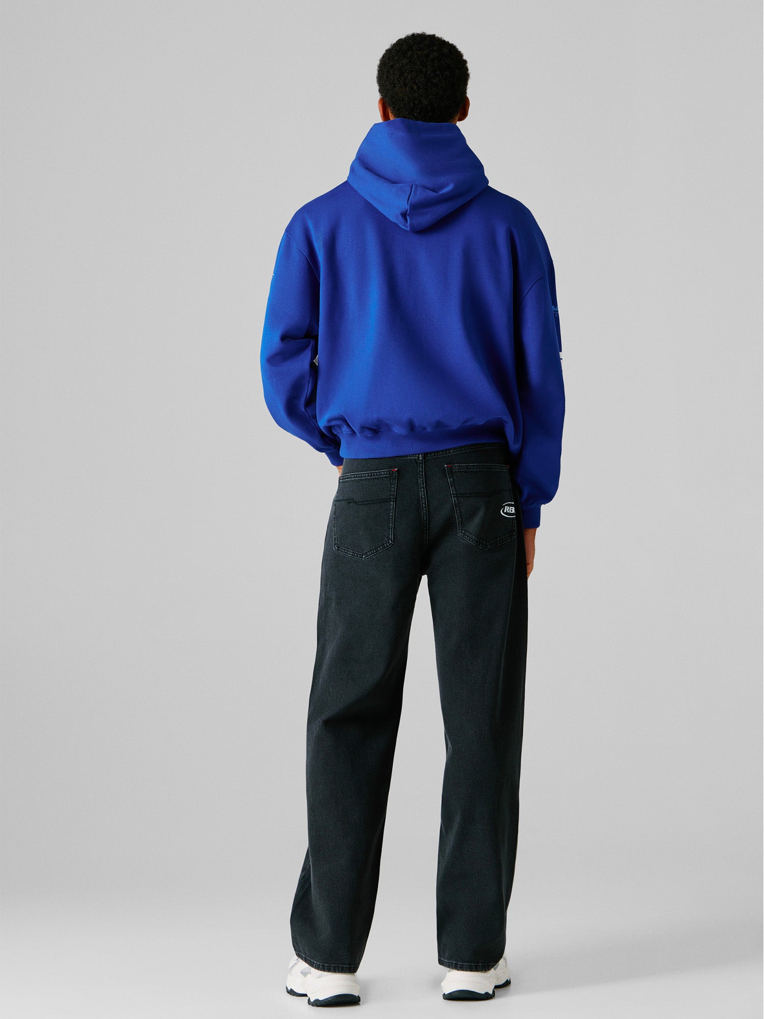 RACING PATCH HOODIE - SAILOR BLUE