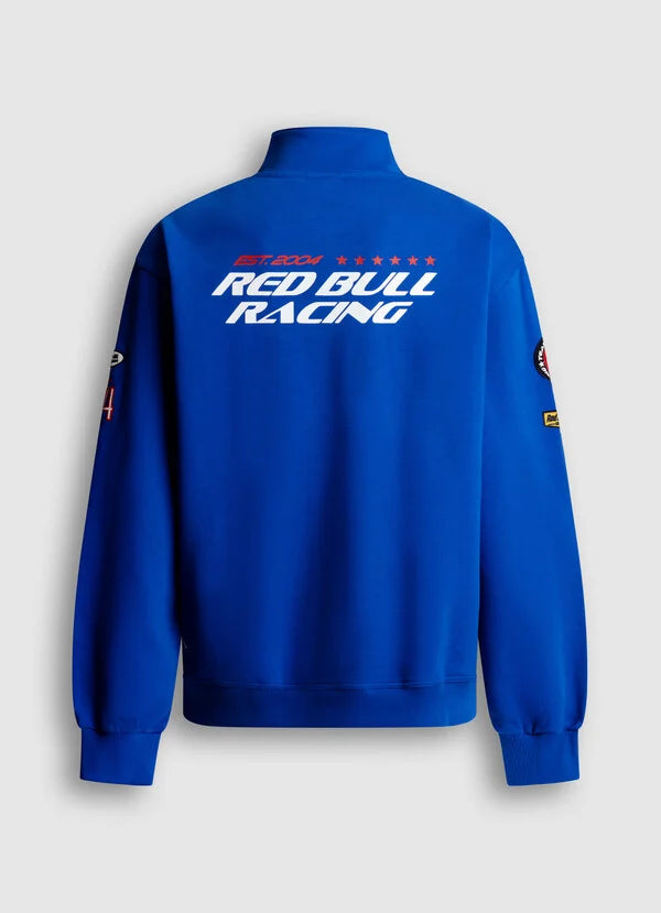 BLOCK HALF ZIP- bleu éléctrique
