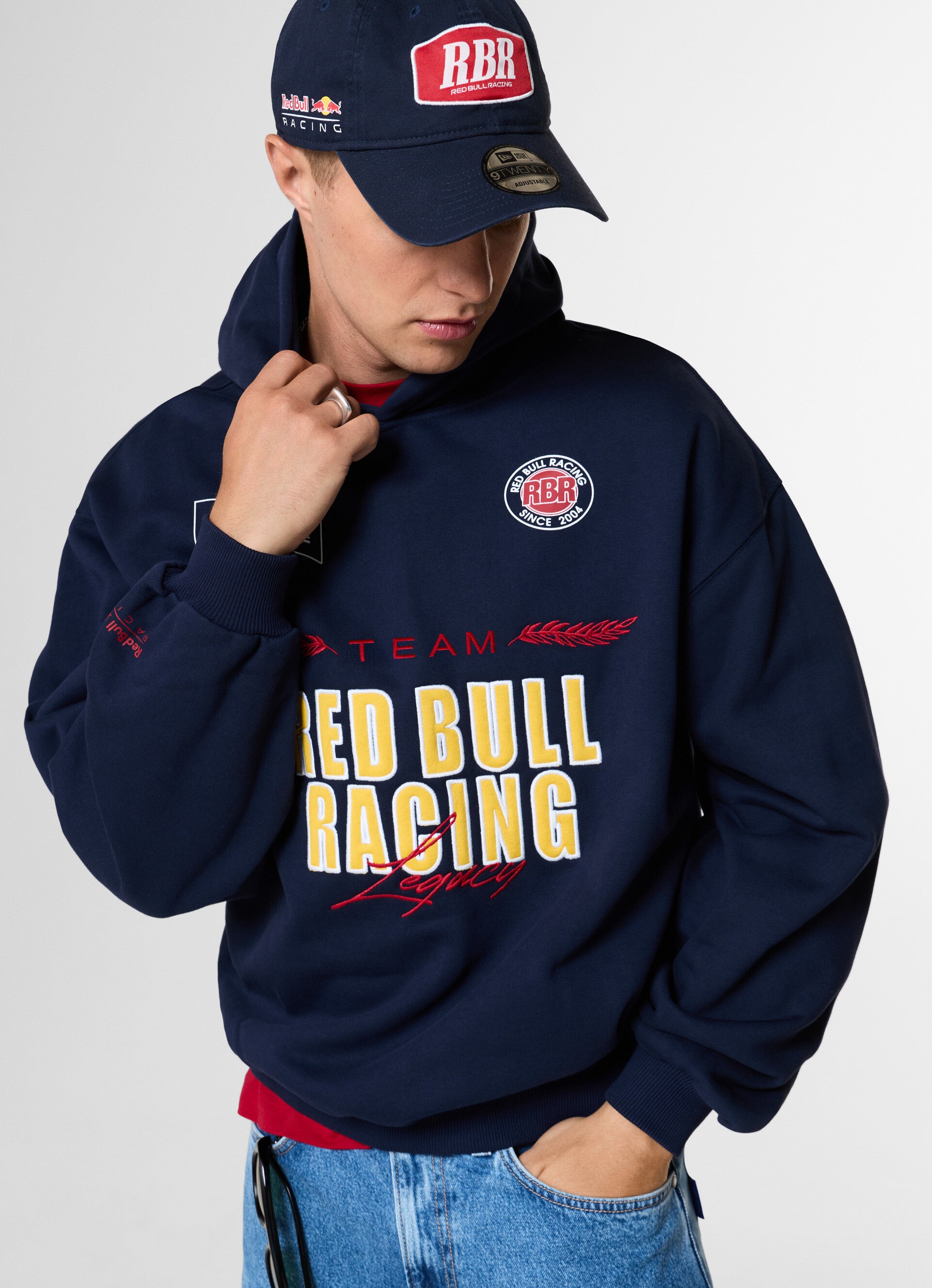 SWEAT HOODIE TEAM - navy
