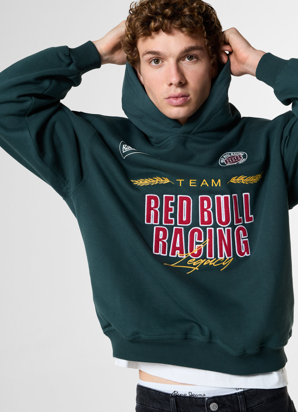 SWEAT HOODIE TEAM - dark green