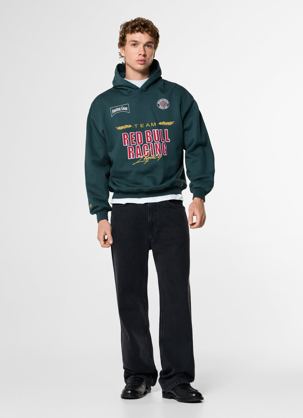 SWEAT HOODIE TEAM - dark green