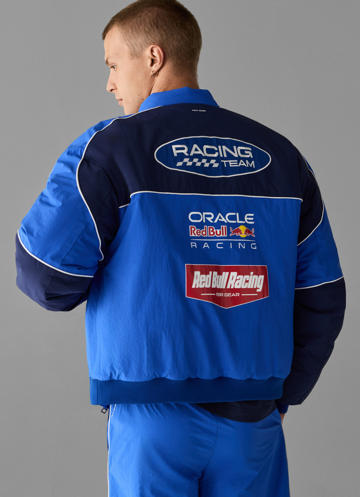 POLE NYLON JACKET - ELECTRIC BLUE