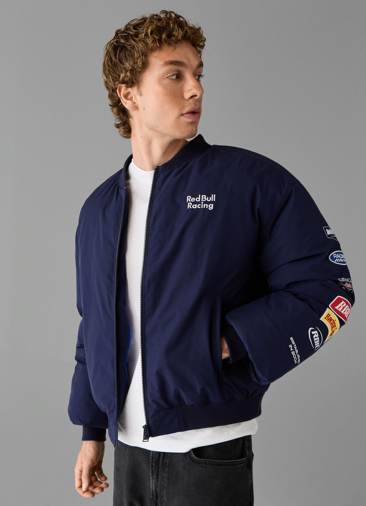 INSIGNA PUFFER BOMBER - NAVY