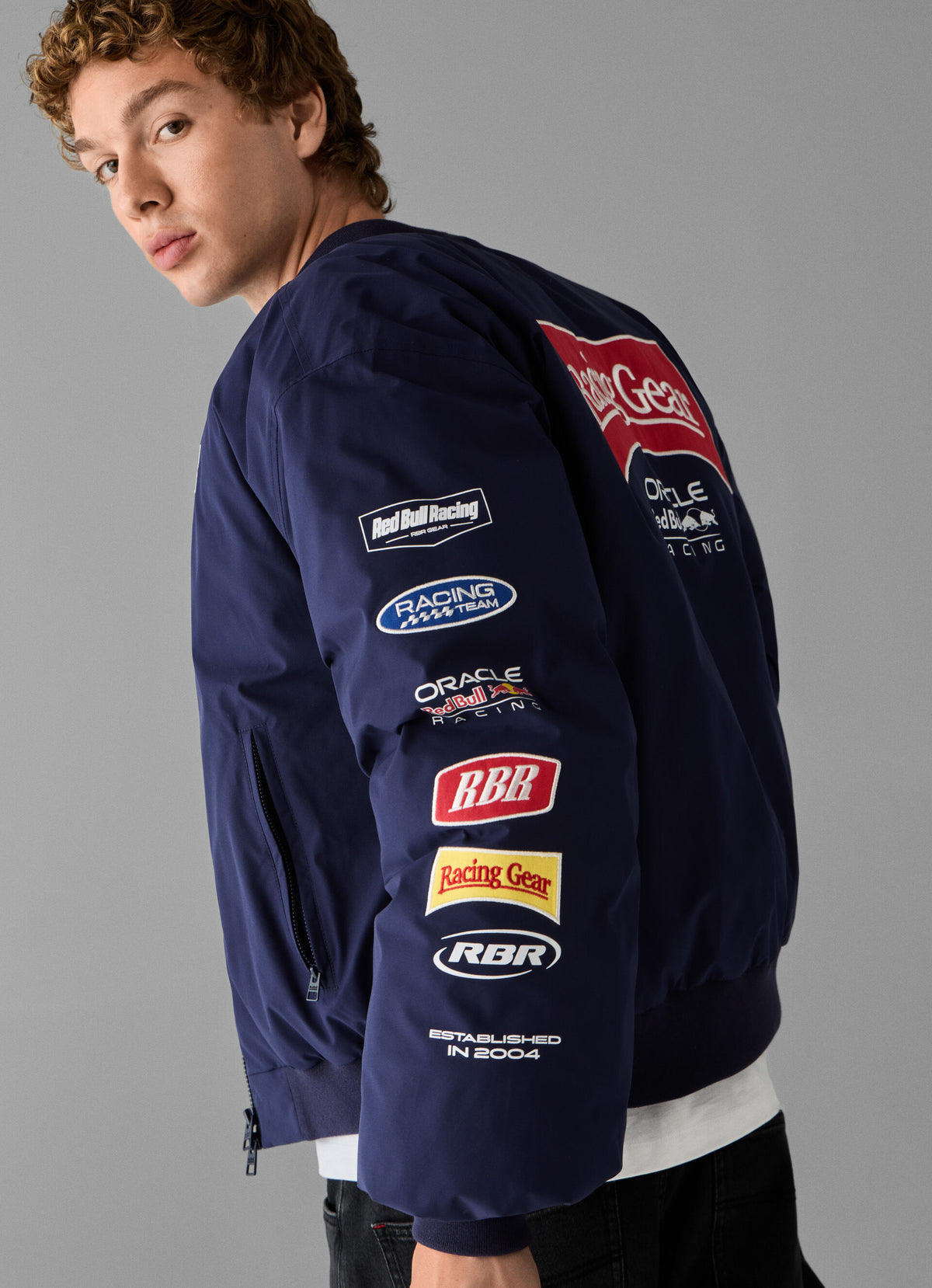 INSIGNA PUFFER BOMBER - NAVY