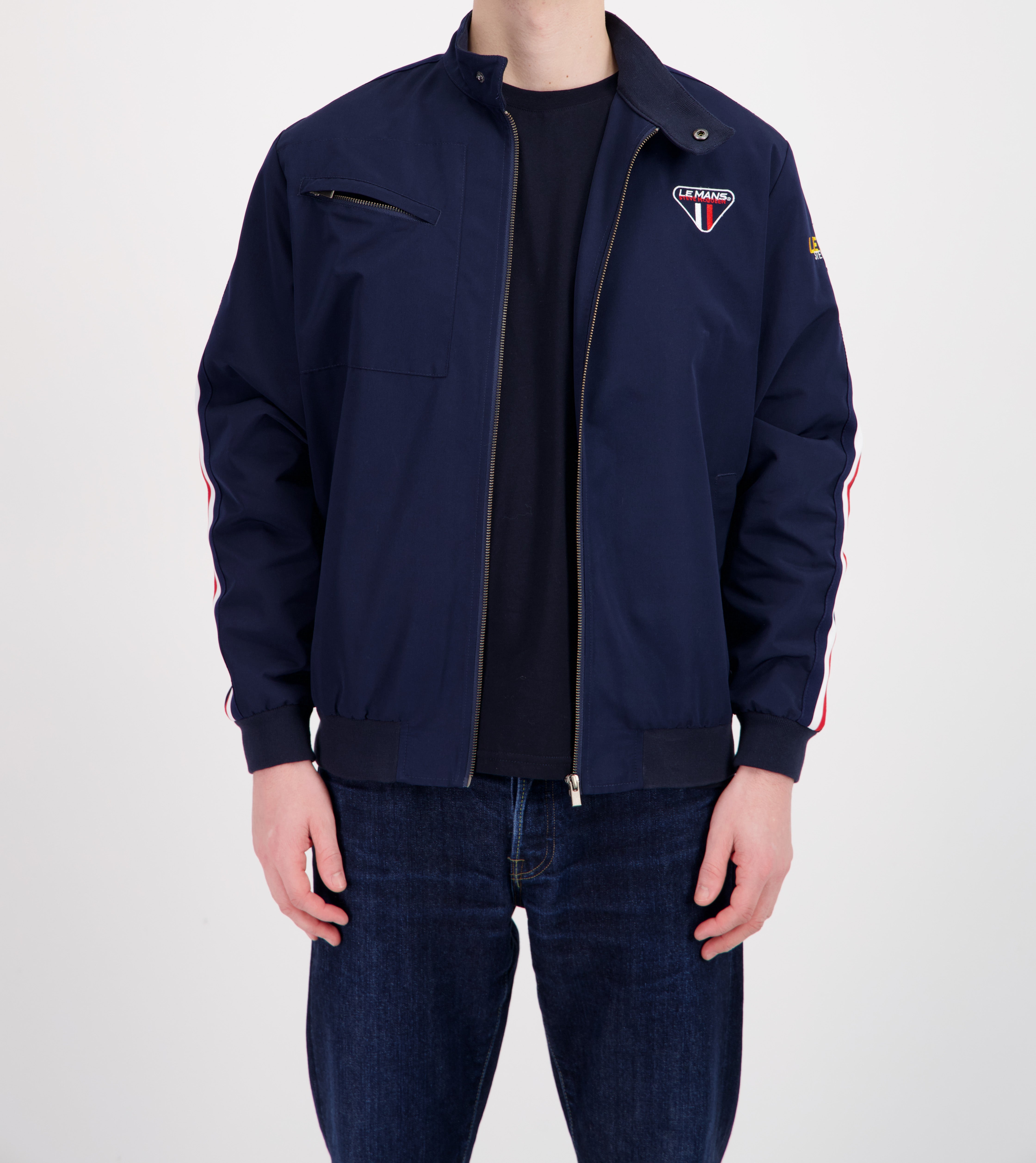 VESTE SMQ RACING - NAVY