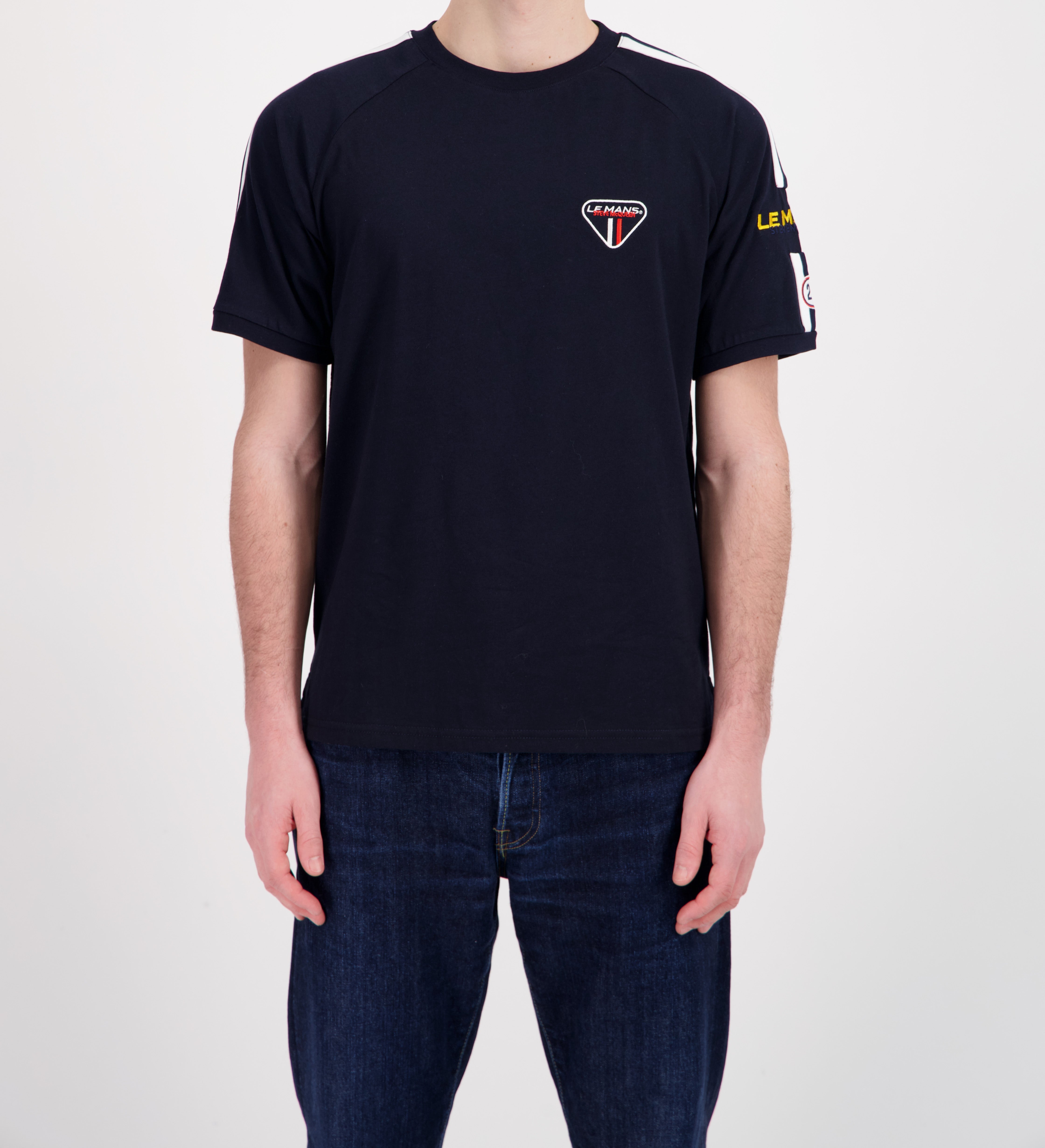 T-SHIRT SMQ RACING - NAVY