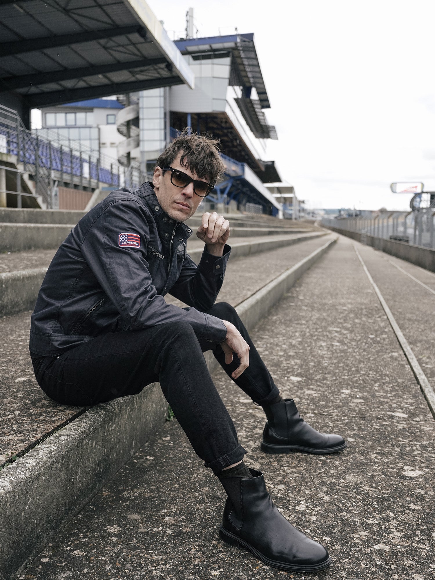 BIKER JACKET - BLACK
