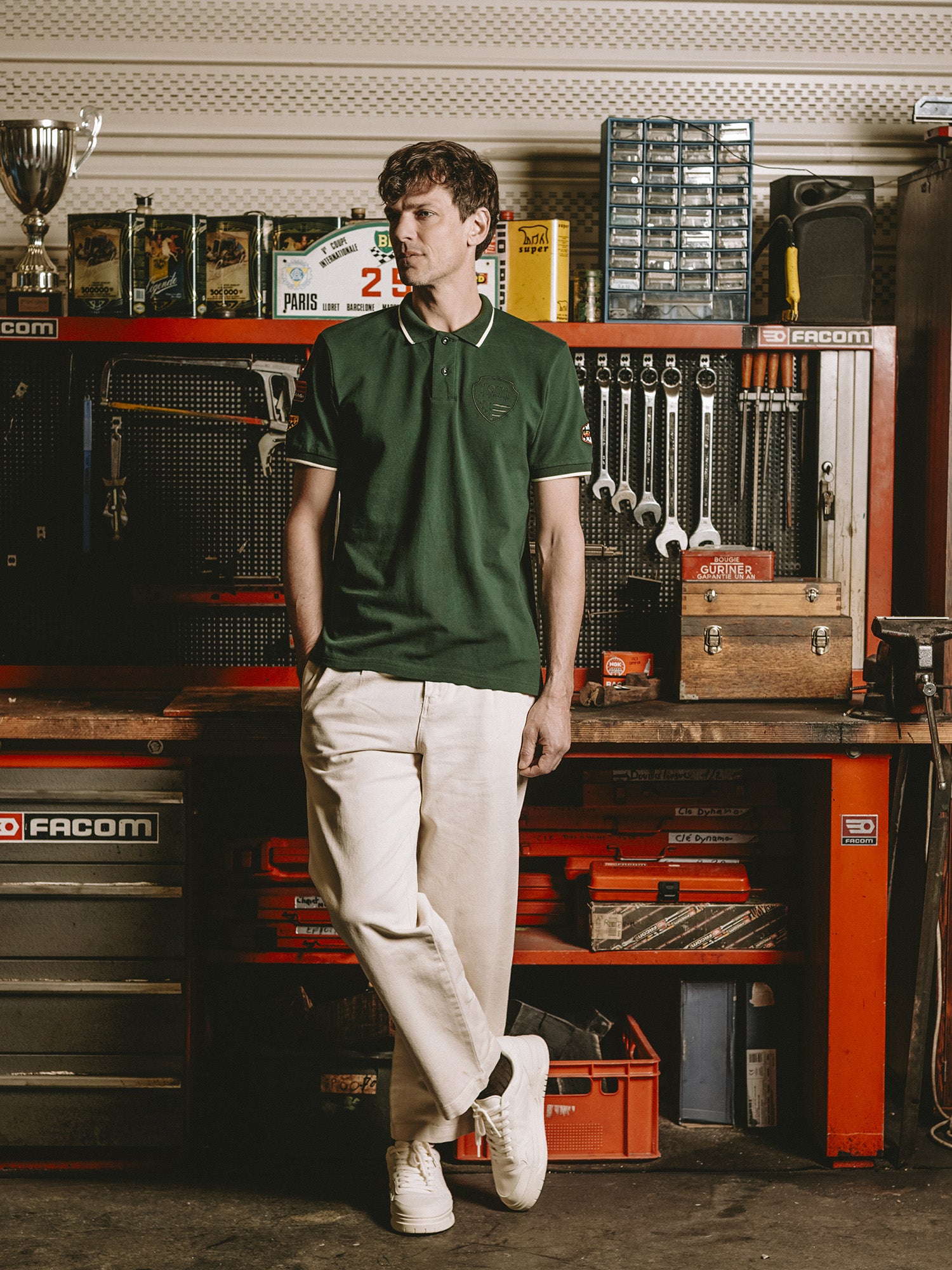 SPEED BATTLE POLO - GREEN