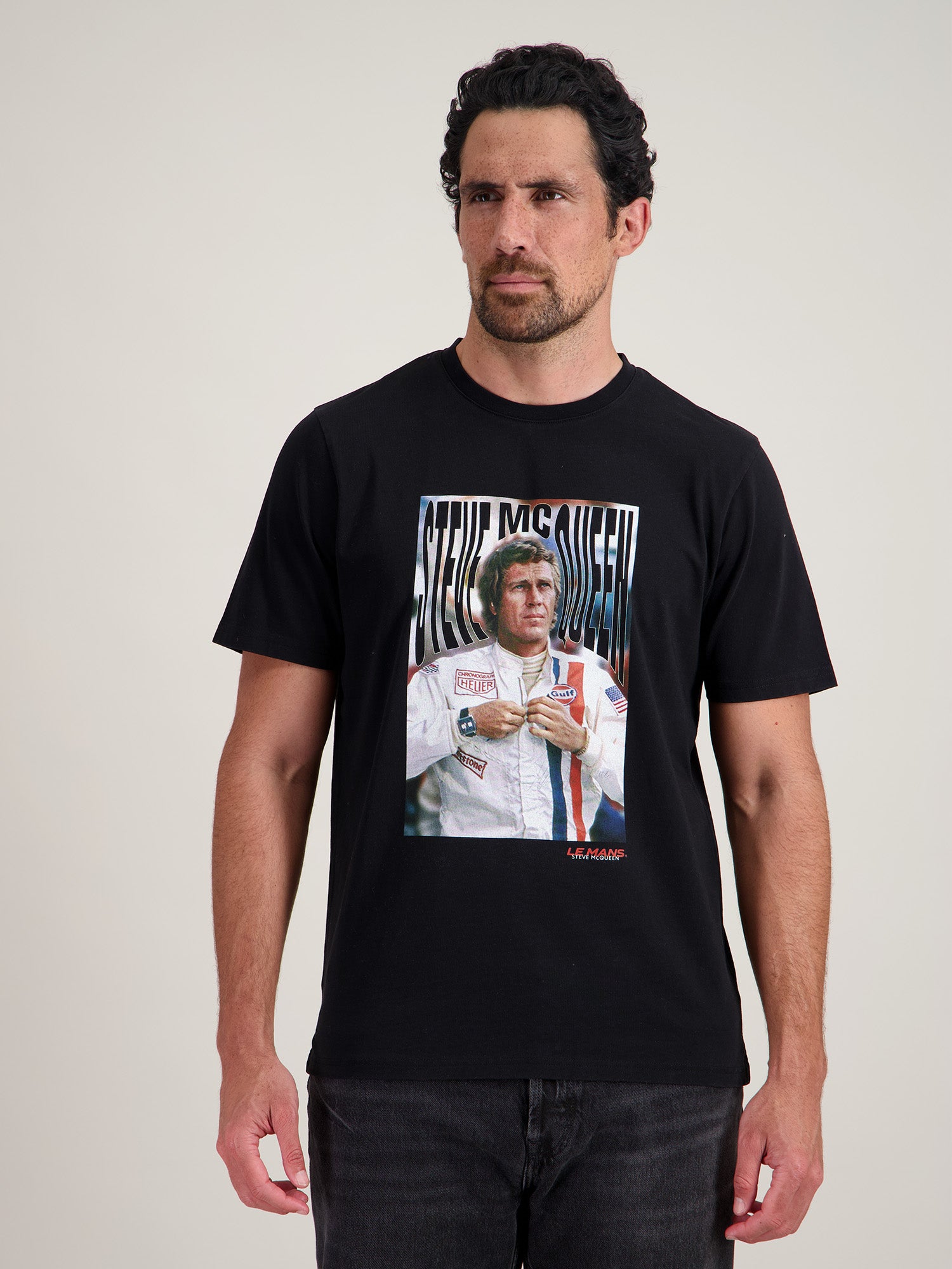 NEW POSTER T-SHIRT - BLACK