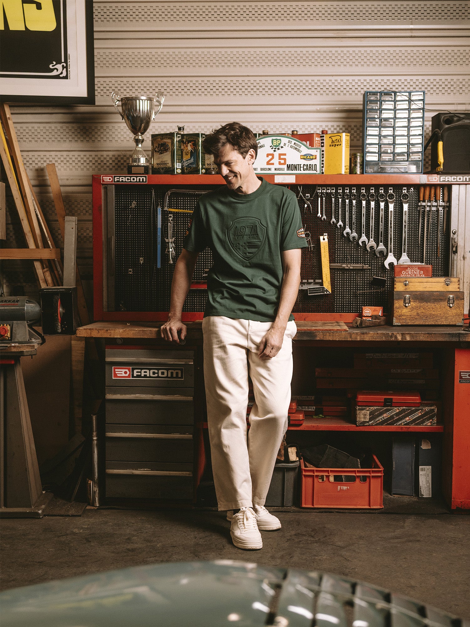 T-SHIRT SPEED - BATTLE GREEN