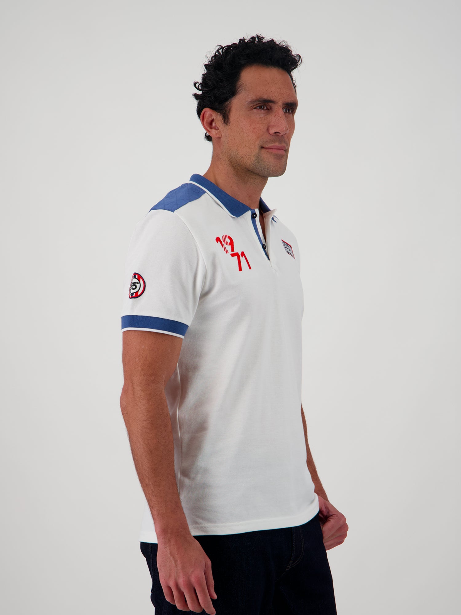 POLO RETRO - OFF WHITE