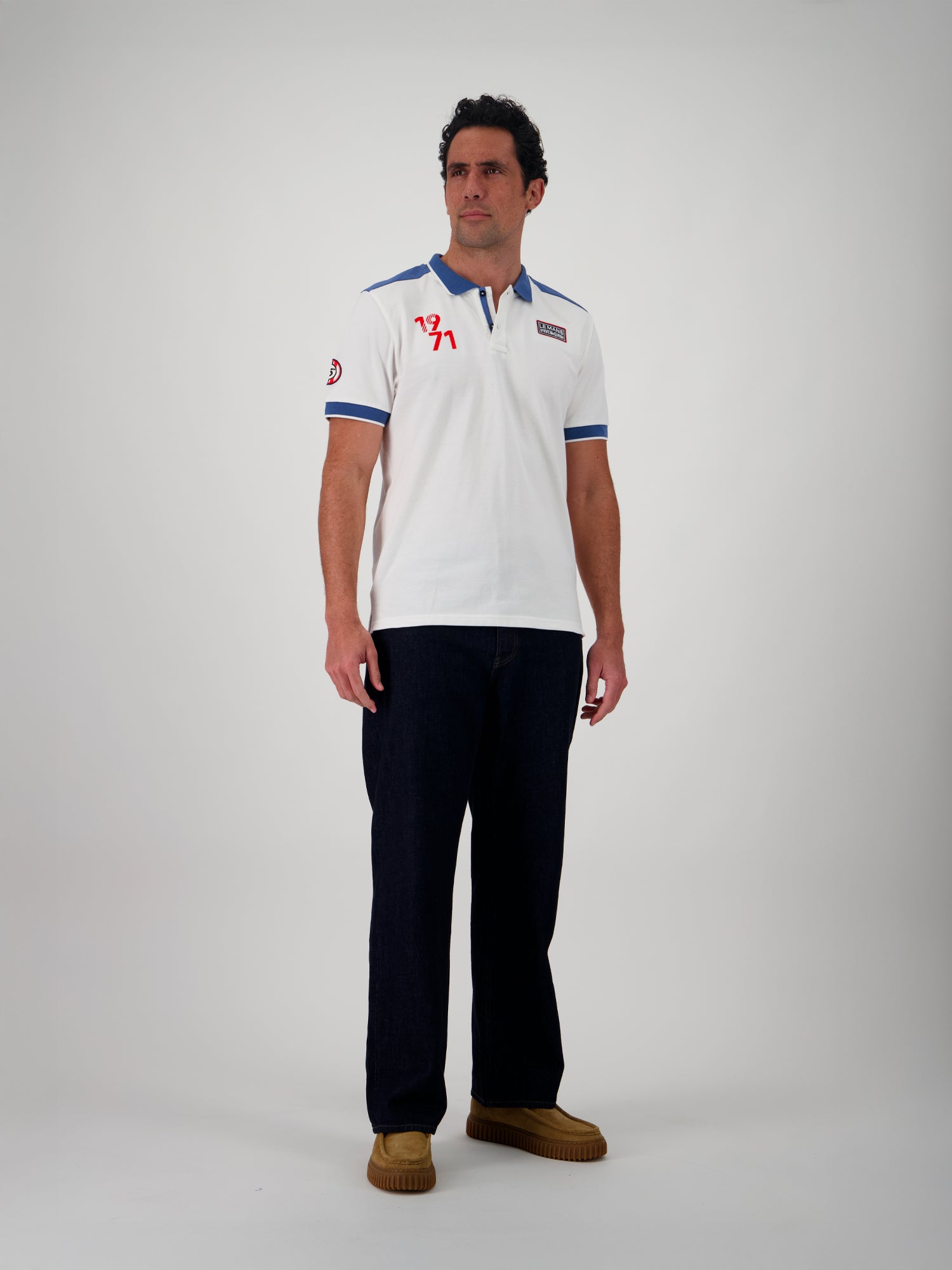 POLO RETRO - OFF WHITE