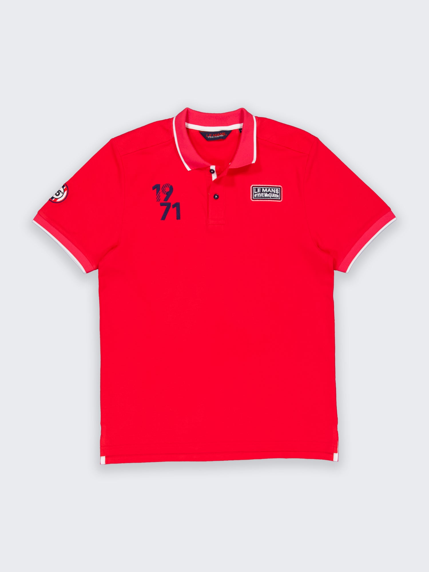 POLO RETRO - WASED RED