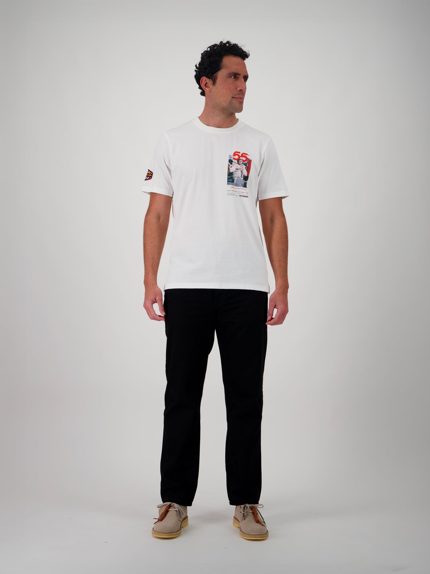 T-SHIRT MINI AFFICHE - OFF WHITE