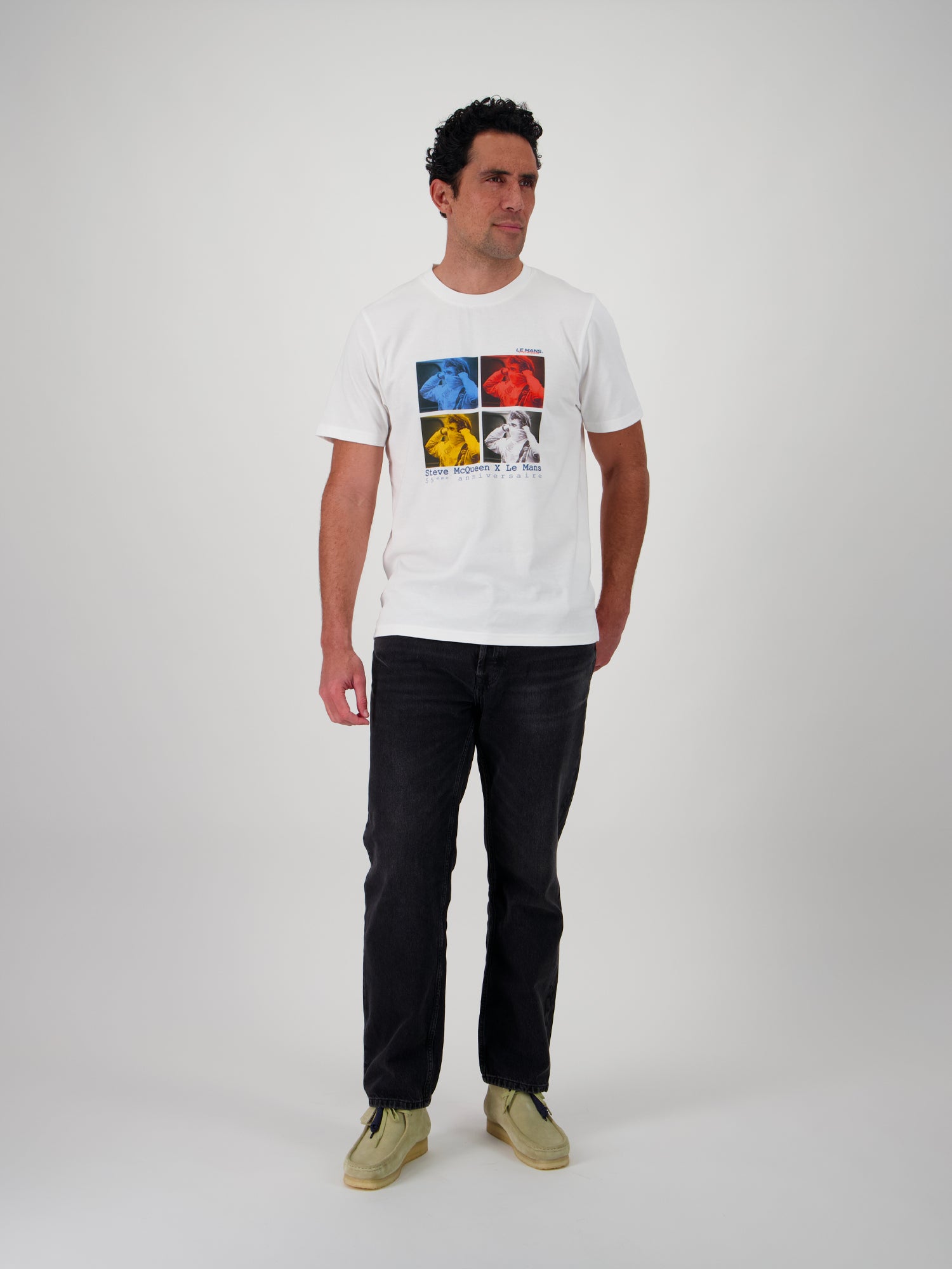 T-SHIRT POP ART - OFF WHITE