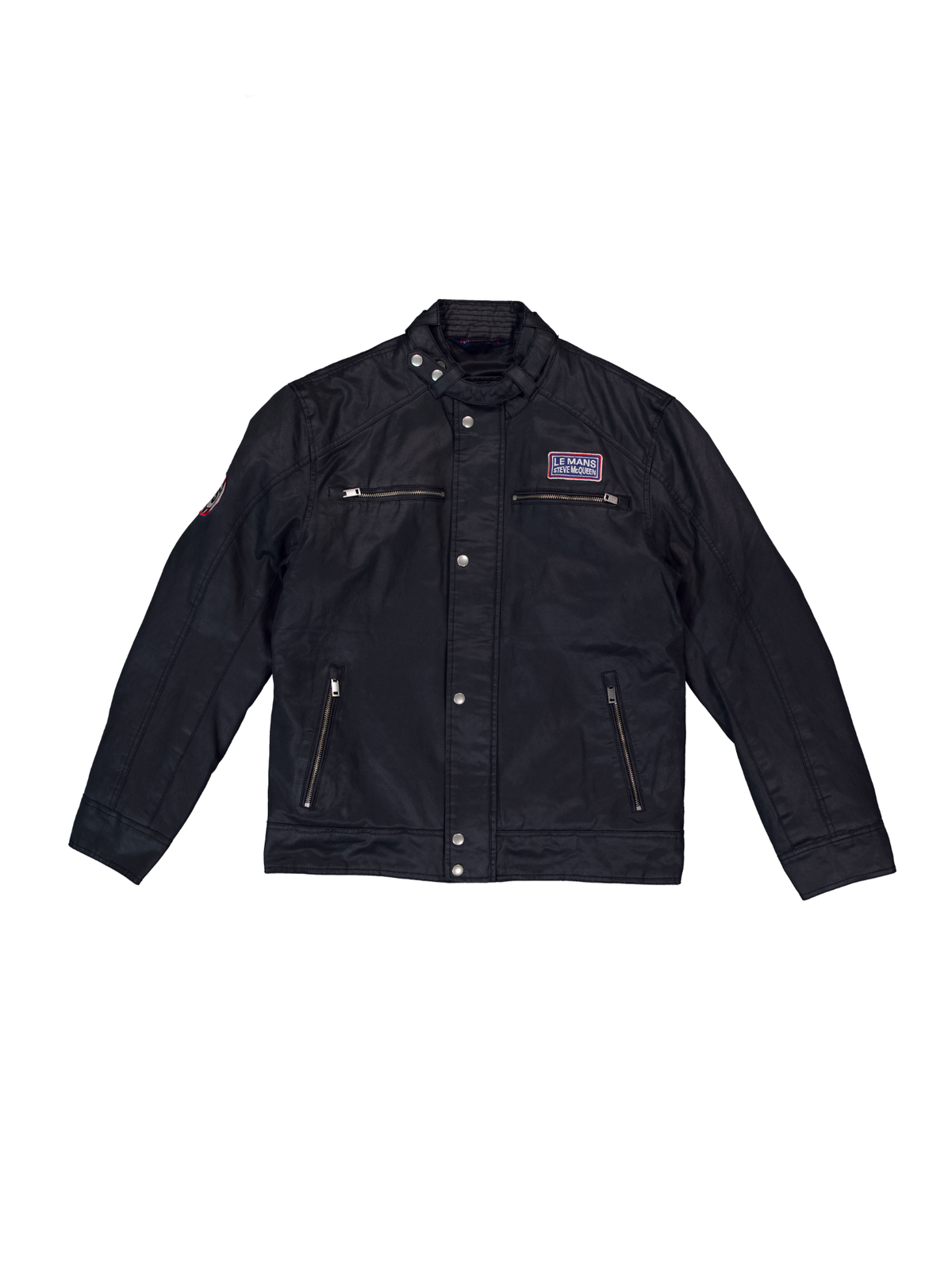 SMQ BIKER JACKET - BLACK