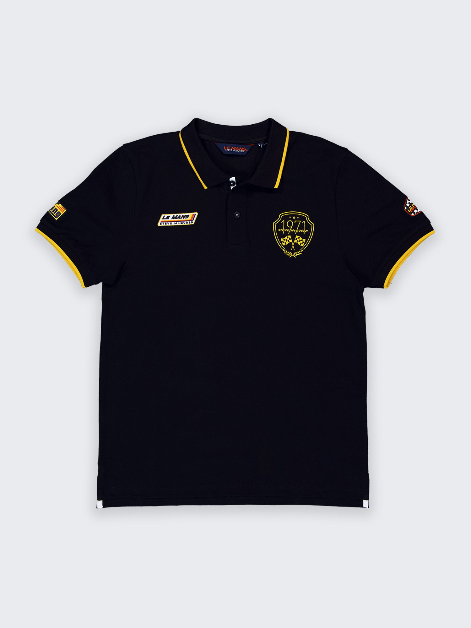 READY SET POLO - BLACK