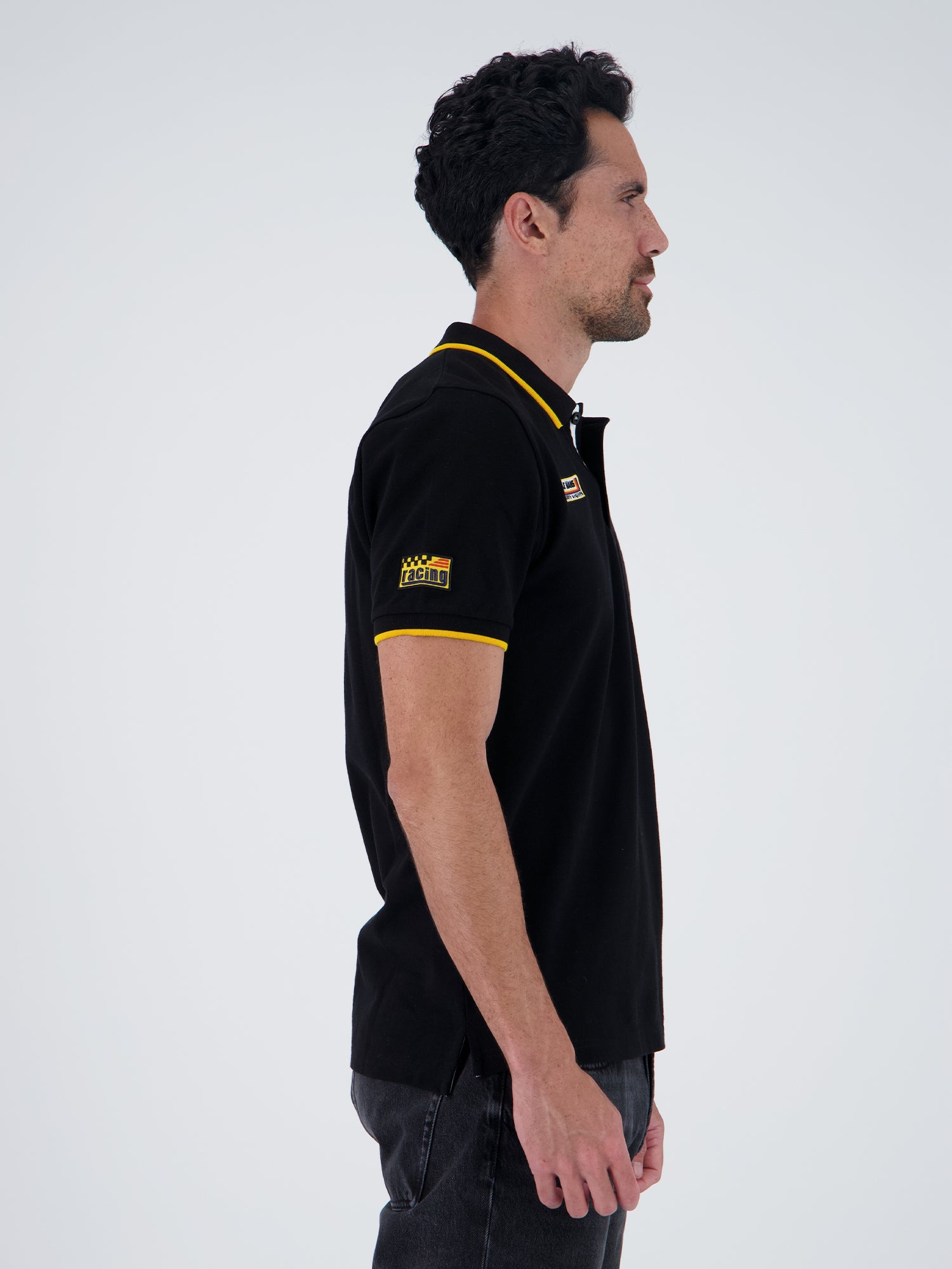 READY SET POLO - BLACK