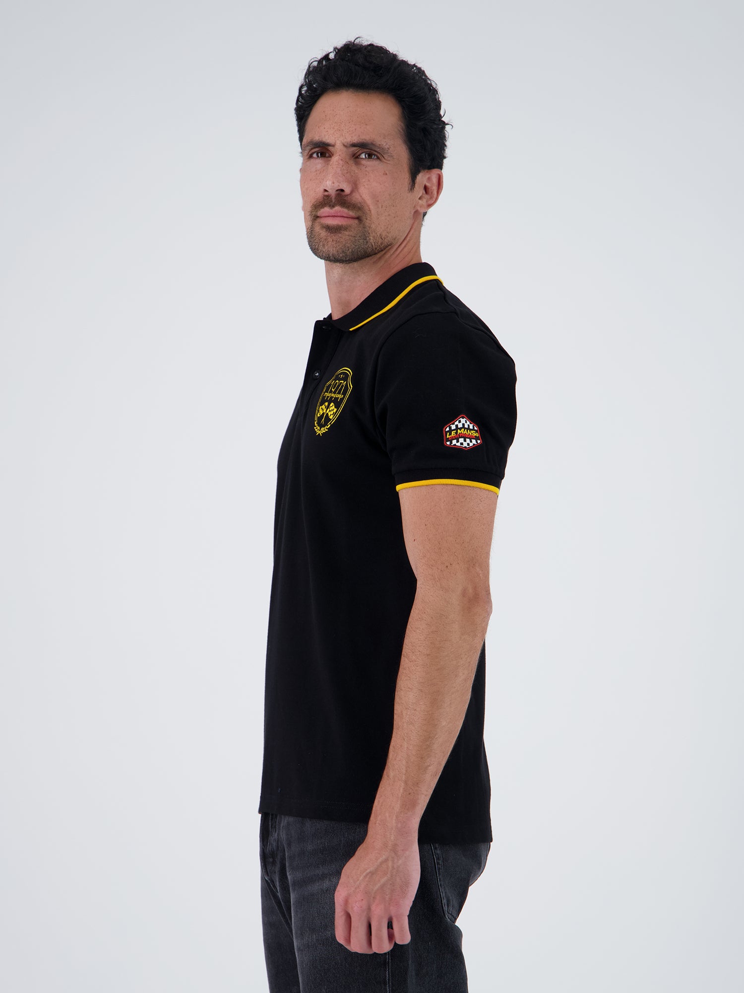 READY SET POLO - BLACK