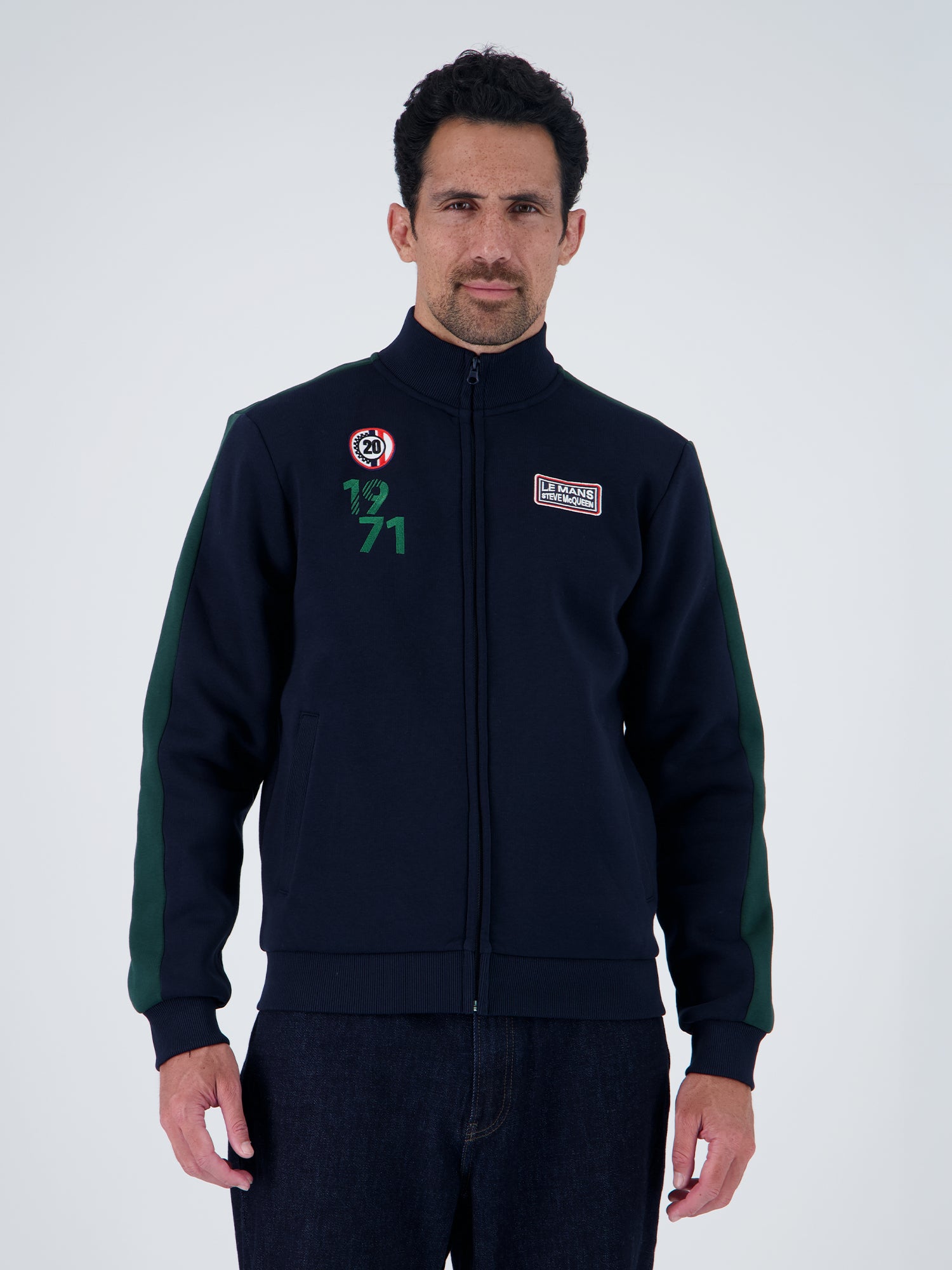 RETRO FALL TRACKJACKET - NAVY