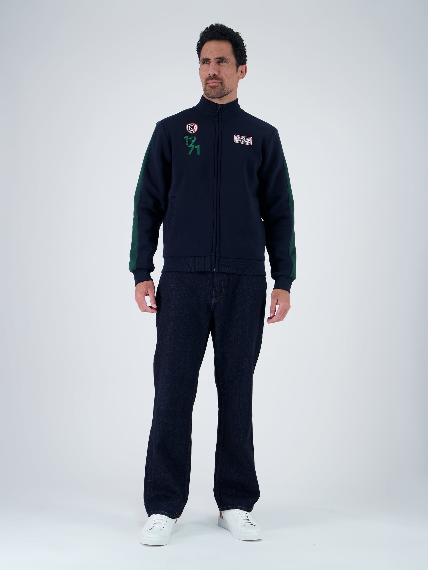 RETRO FALL TRACKJACKET - NAVY