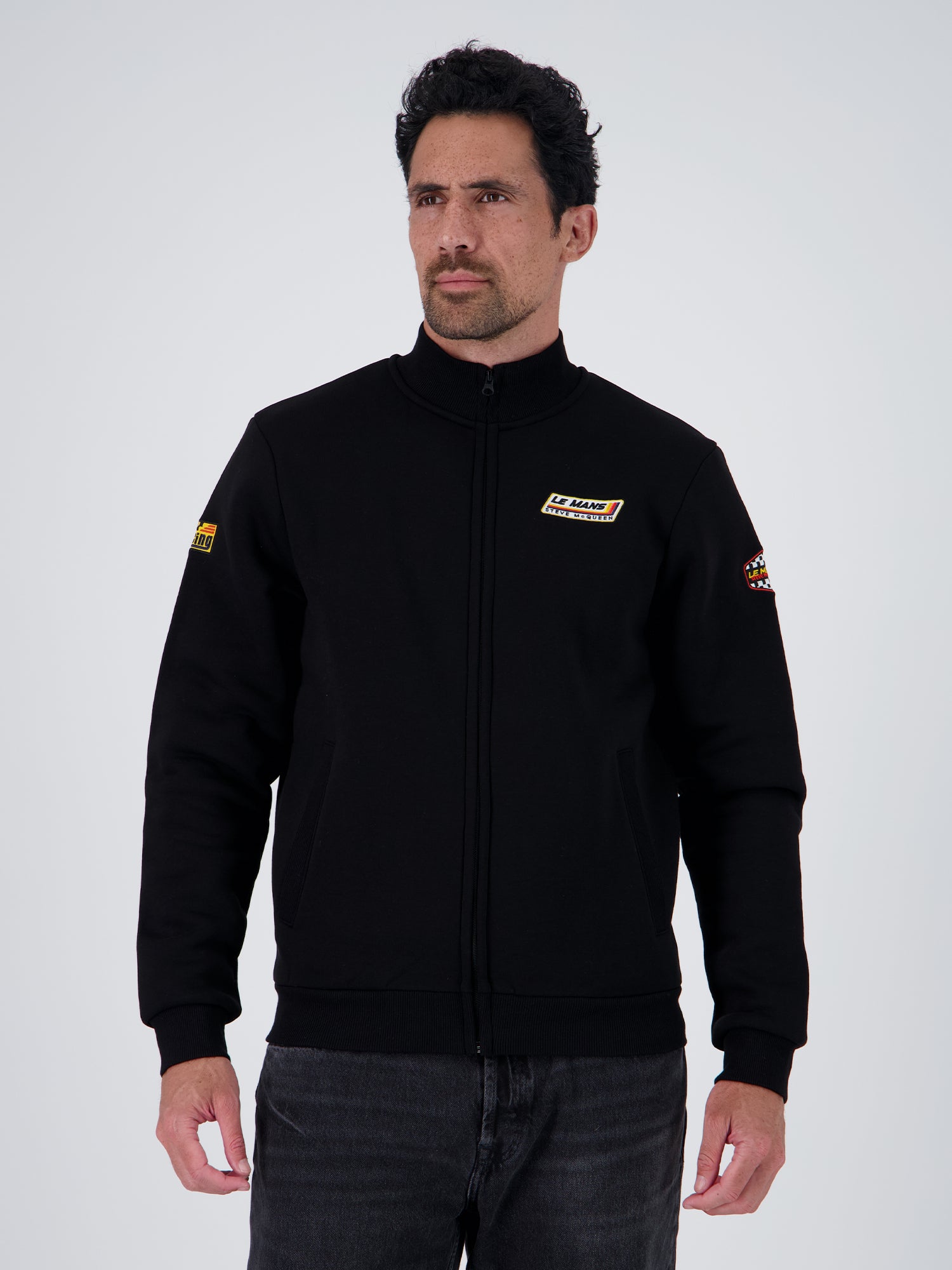 READY SET TRACKJACKET - BLACK
