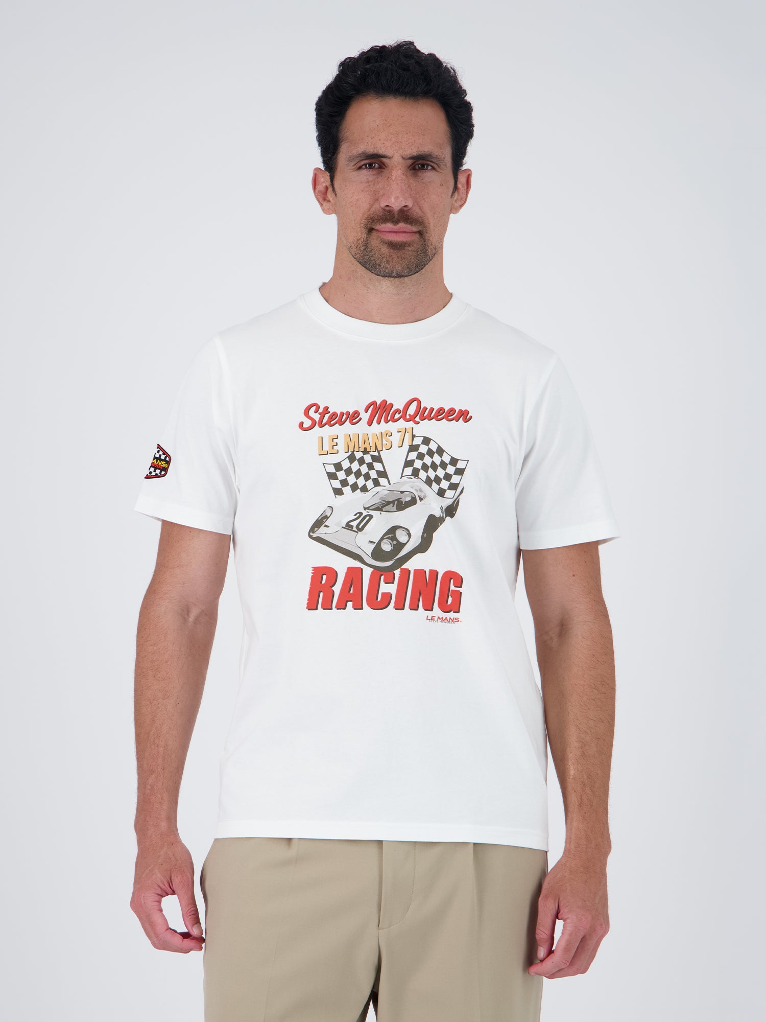 VICTORY FLAG TEE - OFF WHITE