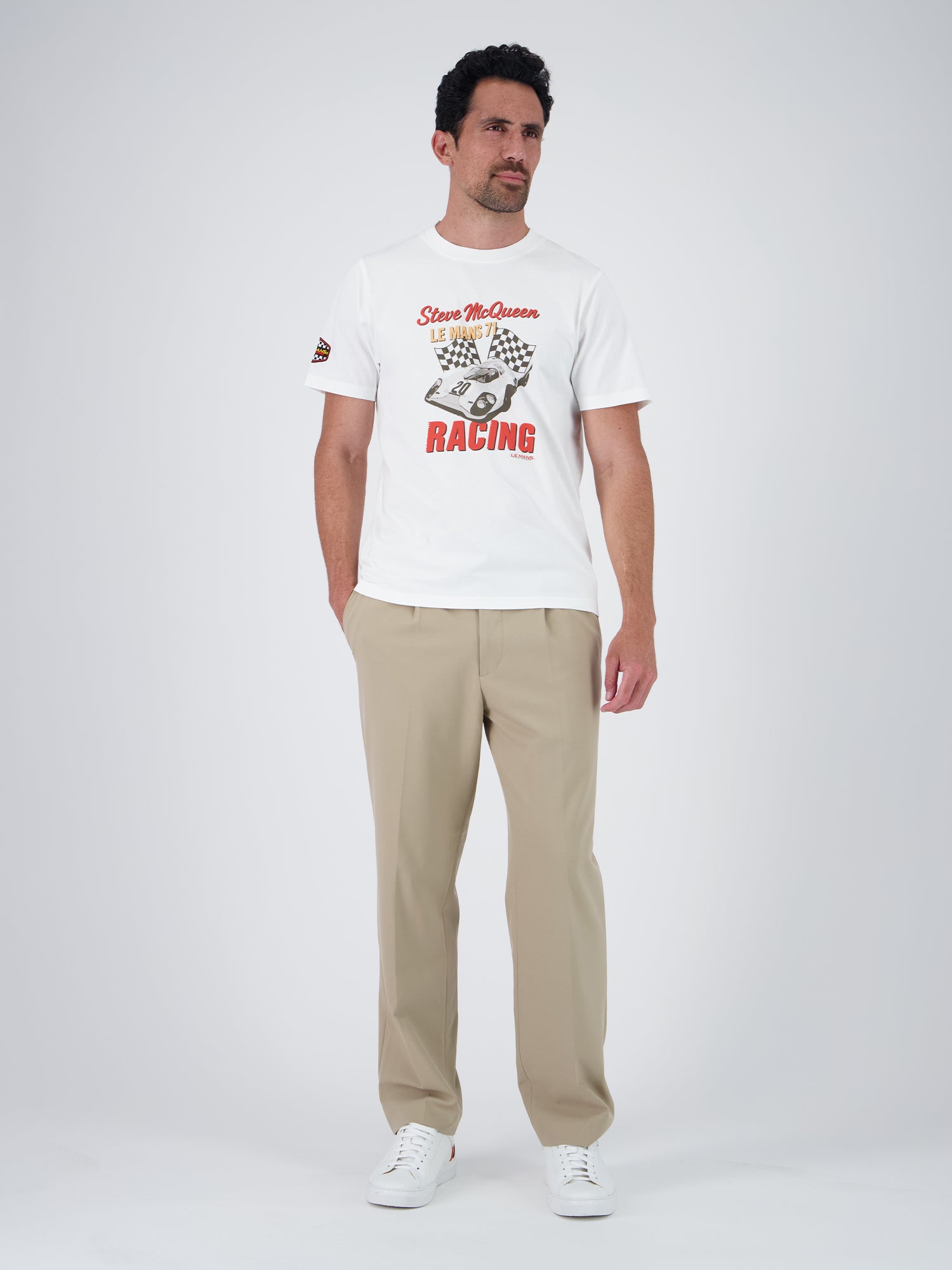 VICTORY FLAG TEE - OFF WHITE
