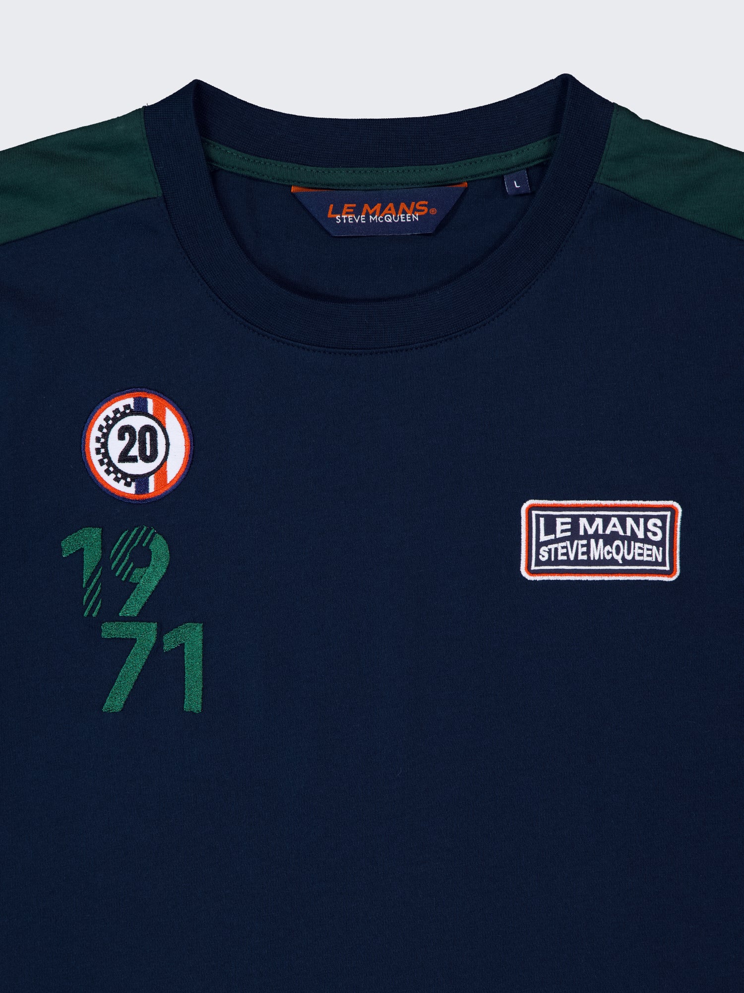 RETRO FALL TEE - NAVY