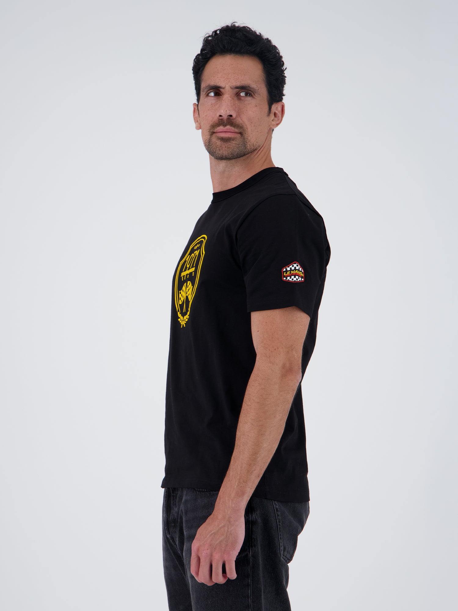 READY SET TEE - BLACK